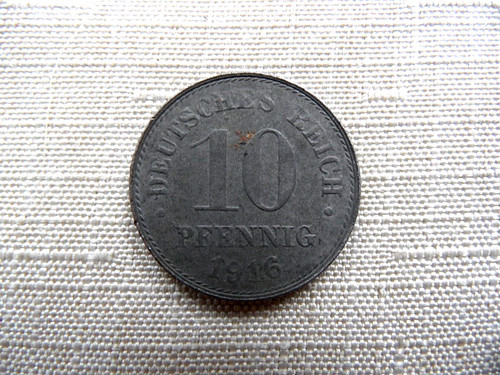 Pfennig kaiserreich 1916 - 10,